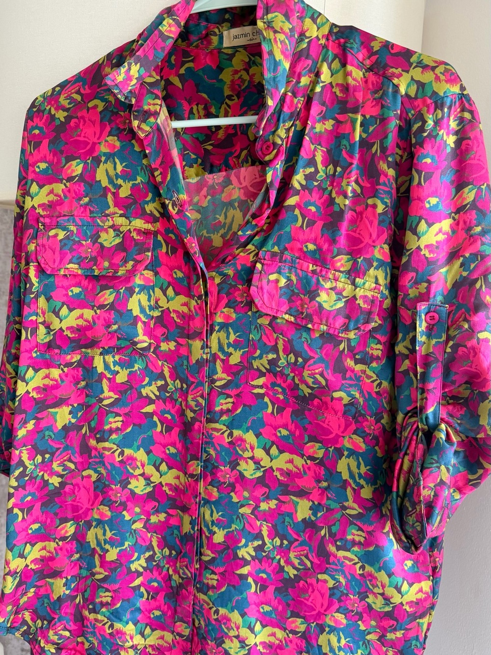 Italian Silk blouse - Jazmin Chebar